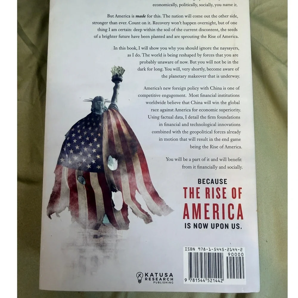 The Rise of America Marin Katusa Hardcover 2021 Remaking the World Order Book
